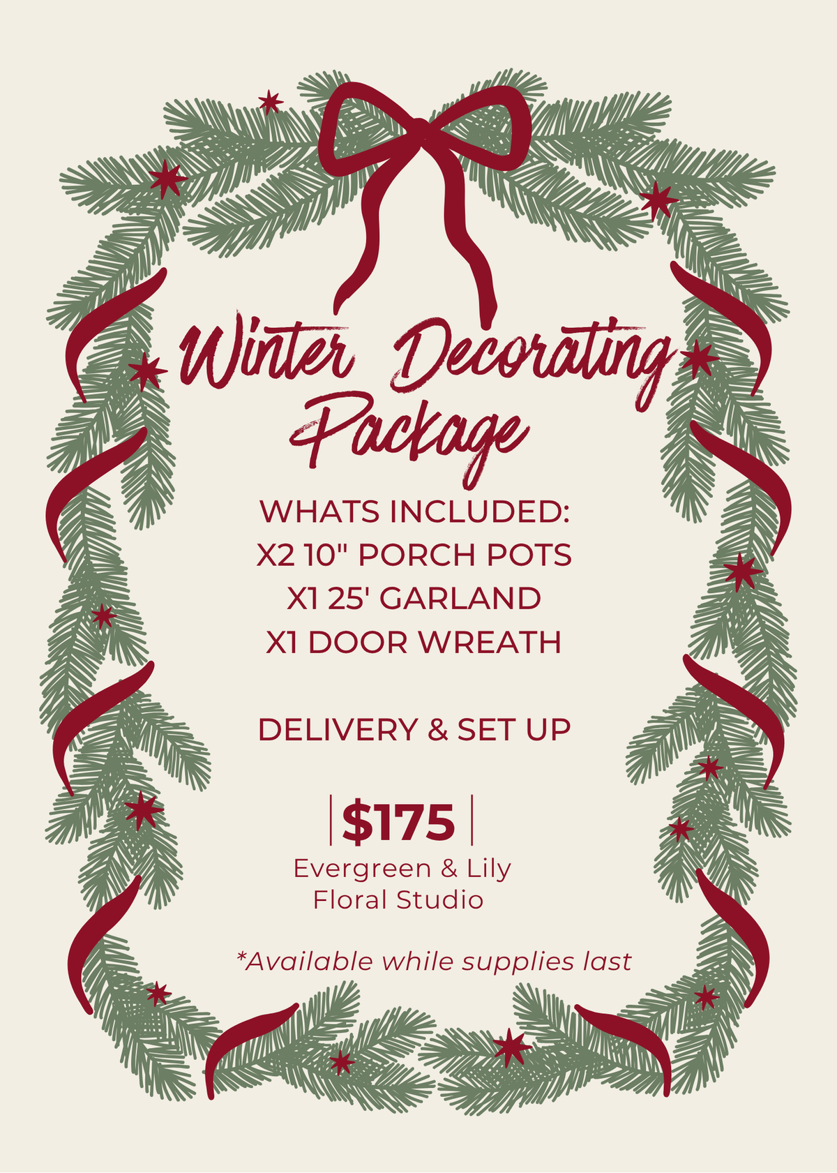 Winter Decorating