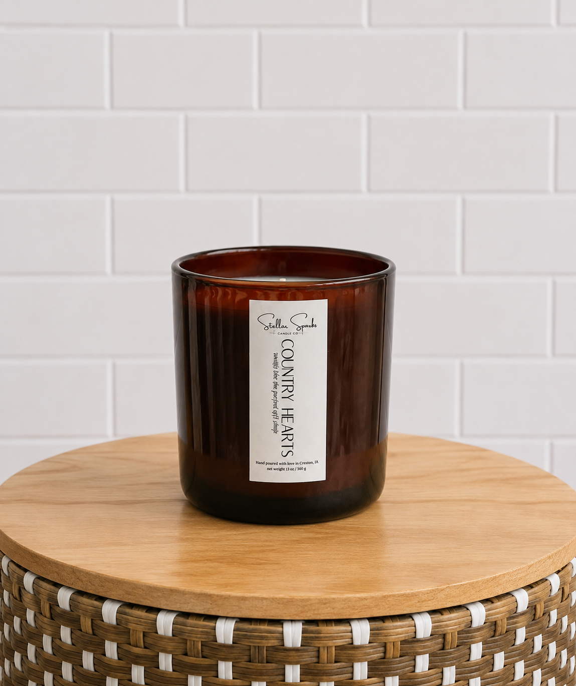 Seasonal Locally Made Candle