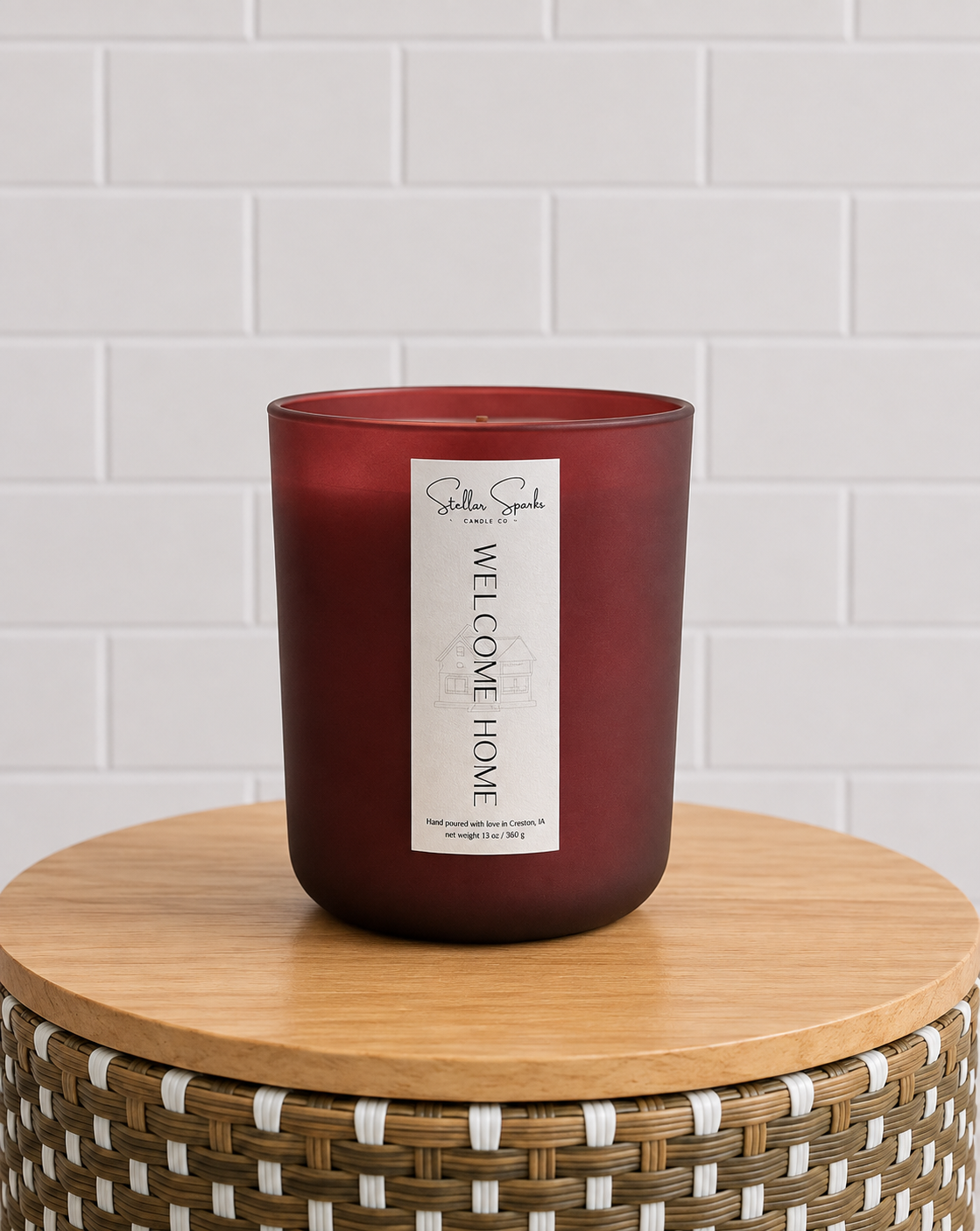 Seasonal Locally Made Candle