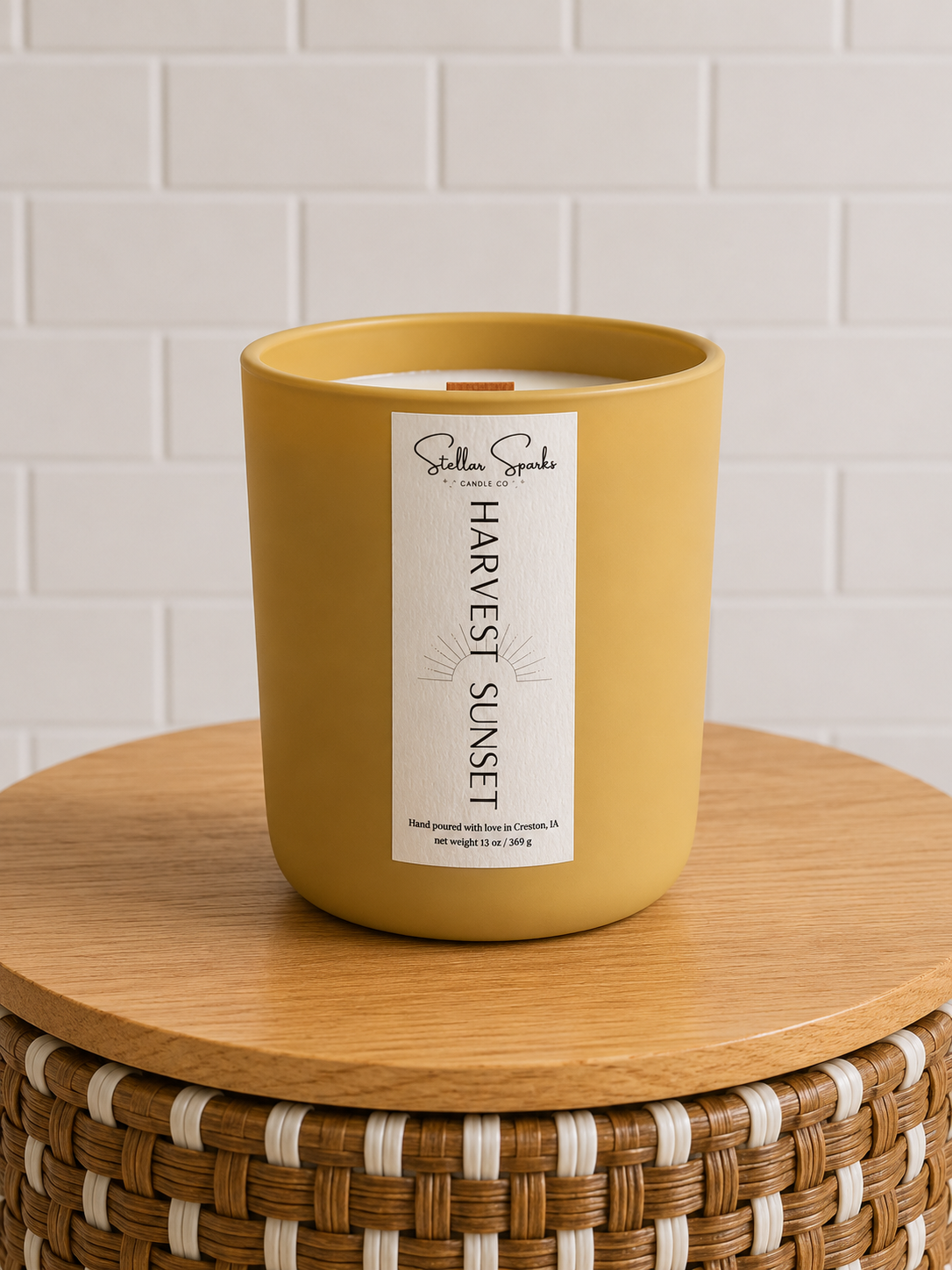 Seasonal Locally Made Candle
