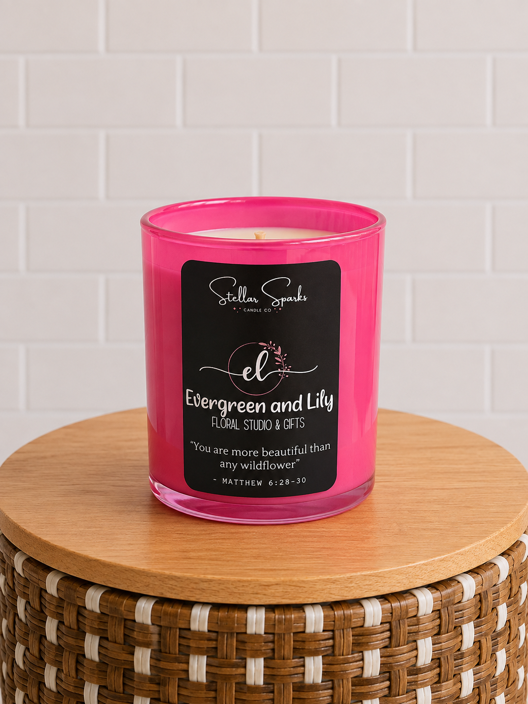 Seasonal Locally Made Candle